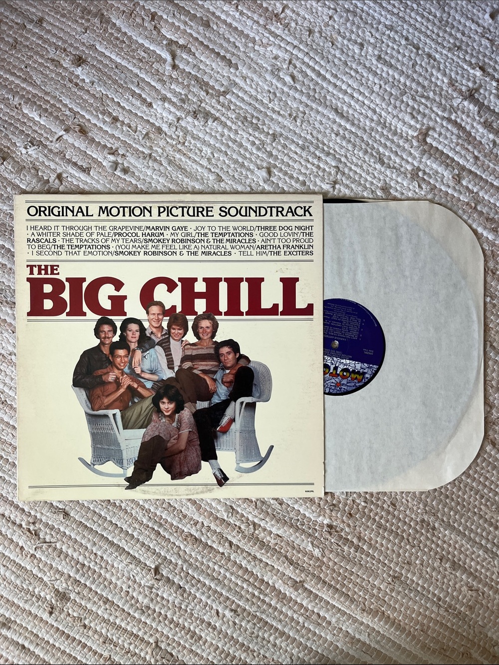 The Big Chill Original Motion Picture Soundtrack Vinyl Record
